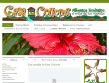 Tablet Screenshot of casacollores.com